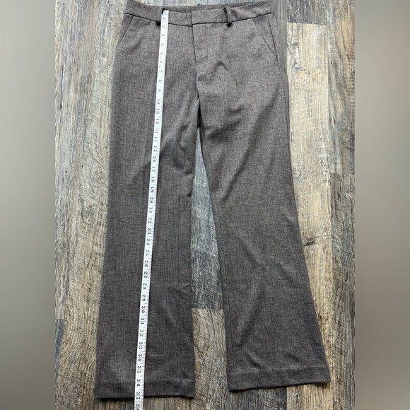 Kut From The Kloth Women's Heather Brown Trousers Size 4P - Picture 6 of 12